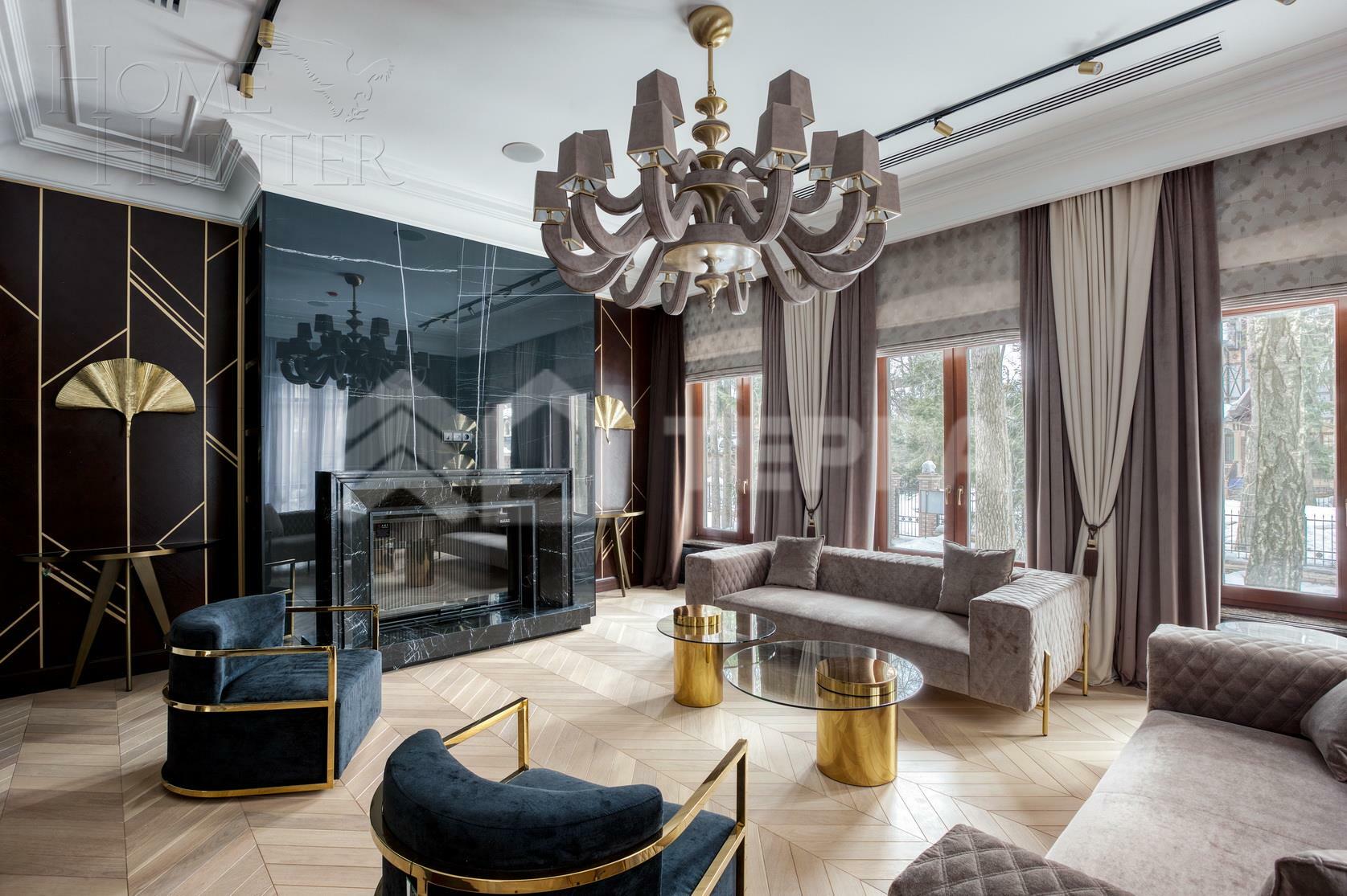 2-этажный коттедж 691 м² с отделкой