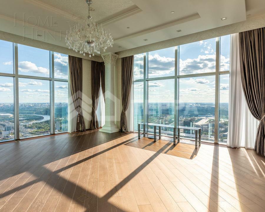 3-КОМН. АПАРТАМЕНТЫ С ОТДЕЛКОЙ 269 М² НА 69 ЭТАЖЕ