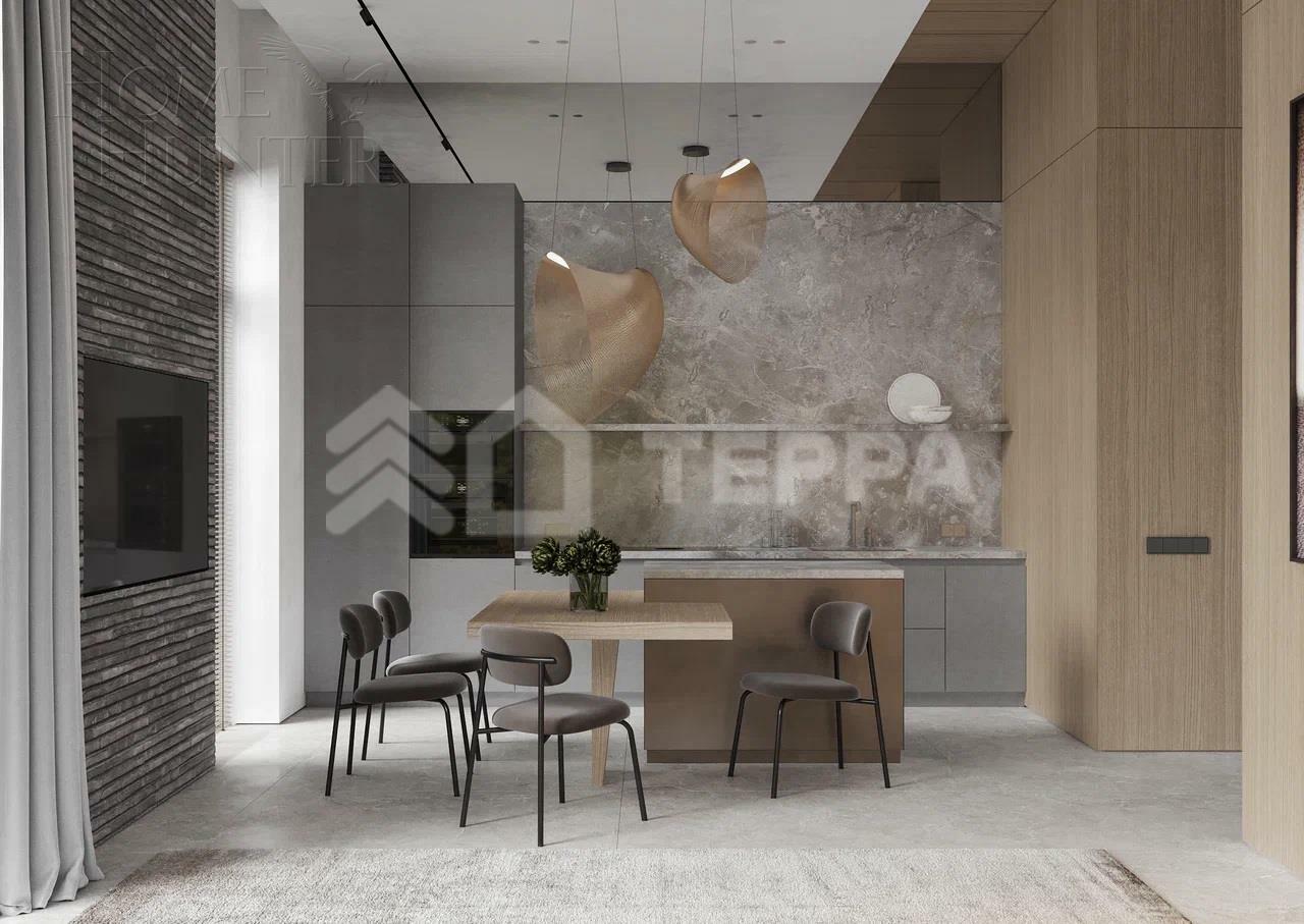 2-этажный коттедж 1 170 м² без отделки