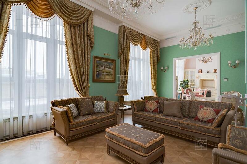 3-КОМН. ПЕНТХАУС С ОТДЕЛКОЙ 262 М² НА 22 ЭТАЖЕ