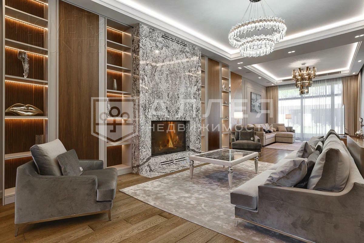 2-этажный коттедж 1 145 м² с отделкой