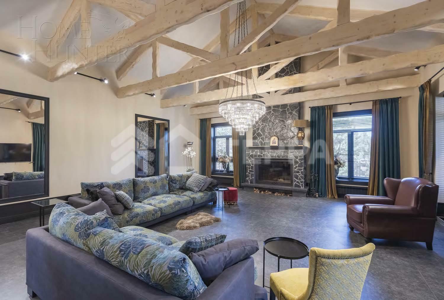 2-этажный коттедж 600 м² с отделкой