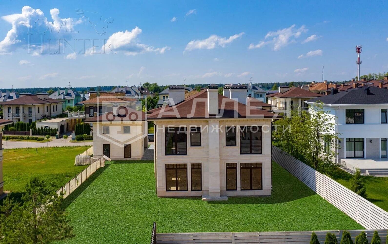 2-этажный коттедж 460 м² без отделки