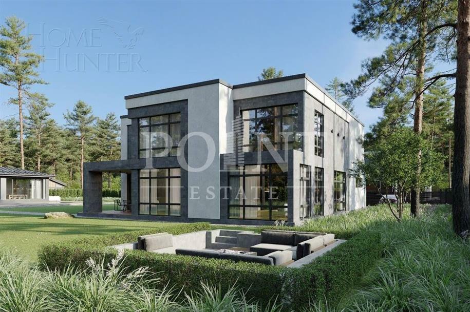 2-этажный коттедж 520 м² без отделки