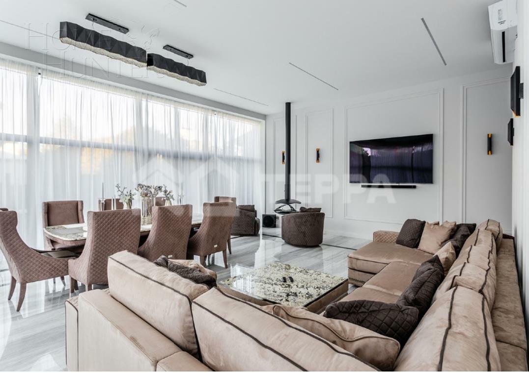 2-этажный коттедж 1 130 м² с отделкой