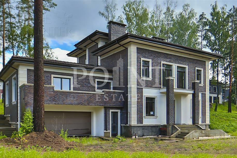 2-этажный коттедж 443.5 м² без отделки