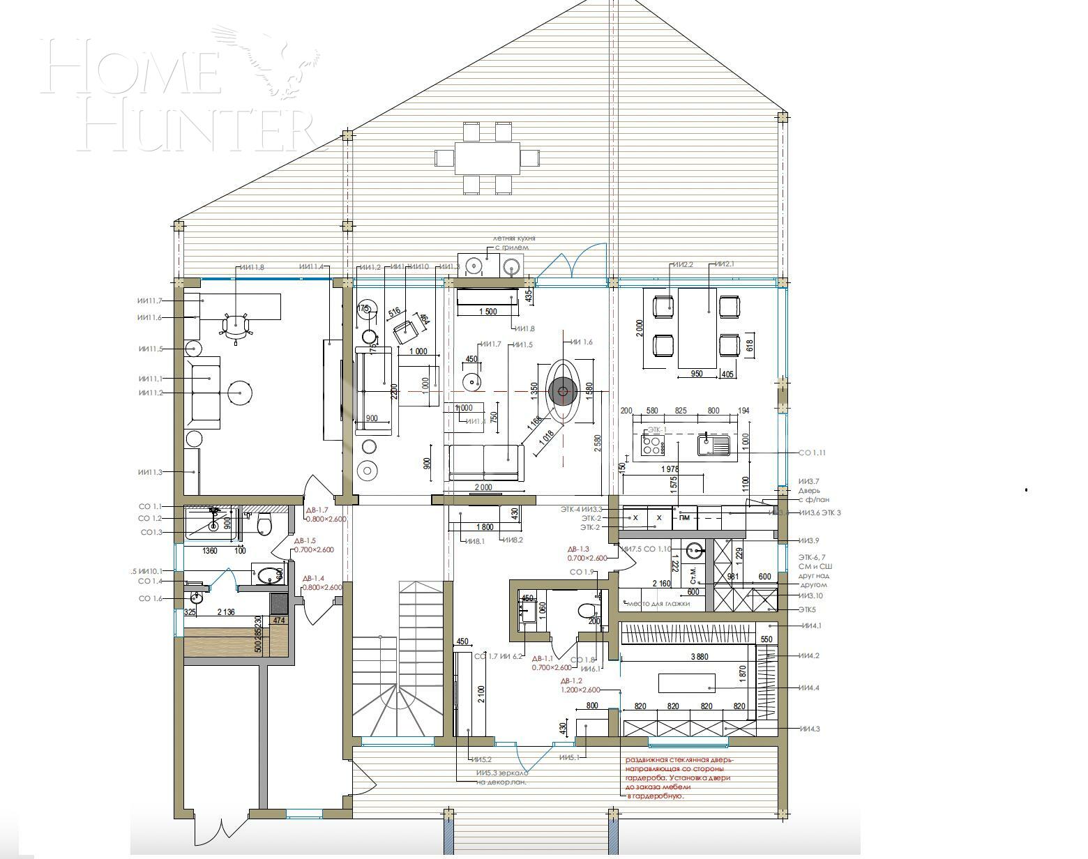 КОТТЕДЖ 450 м² без отделки
