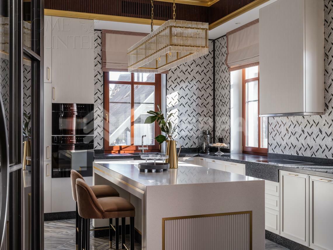 3-этажный коттедж 697 м² с отделкой