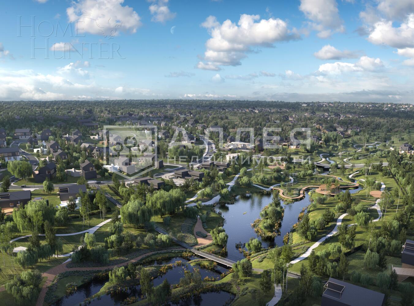 Участок 28.6 сот. в охраняемом поселке