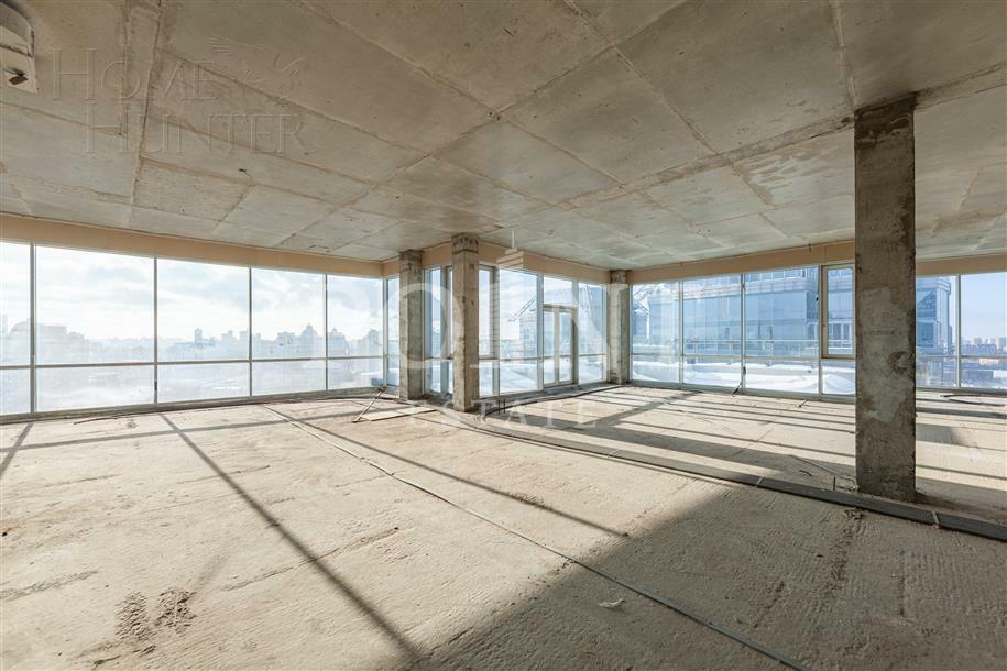3-УРОВНЕВЫЙ ПЕНТХАУС БЕЗ ОТДЕЛКИ 738.87 М² НА 28 ЭТАЖЕ