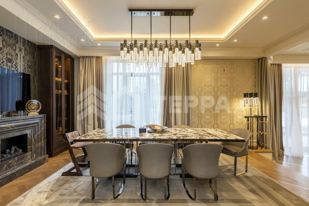 3-этажный коттедж 1 100 м² с отделкой