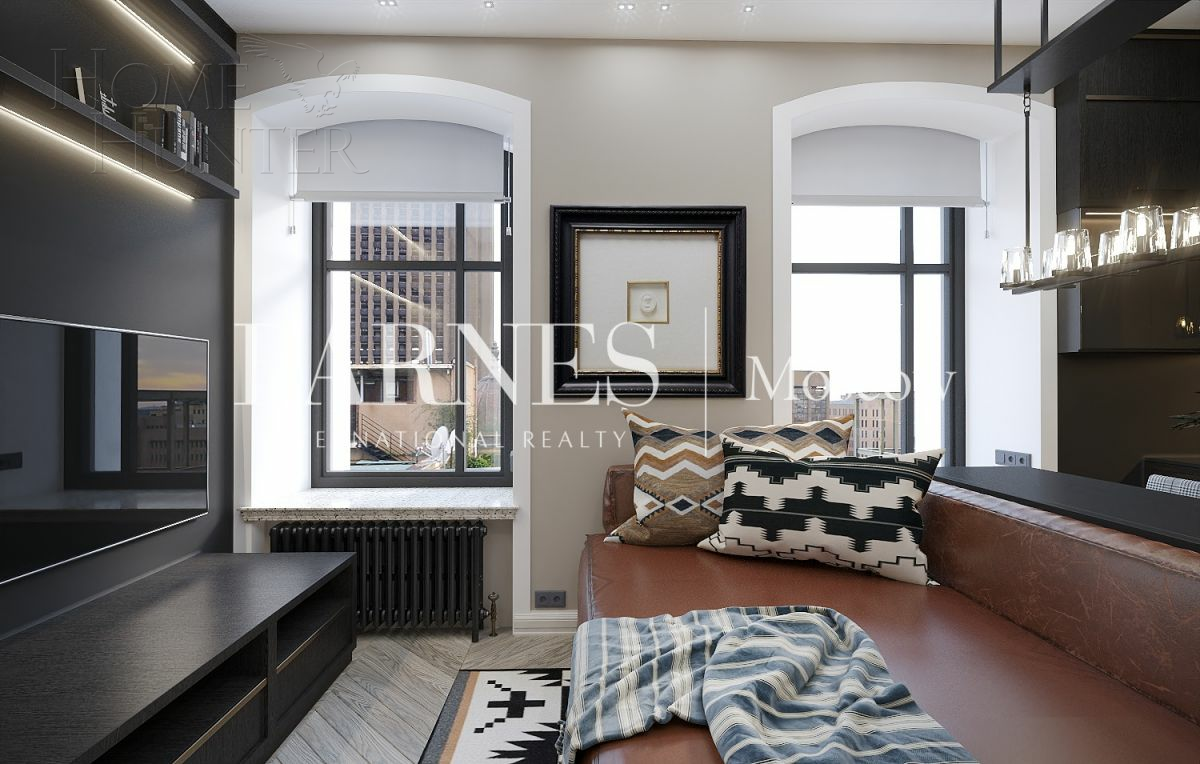 2-КОМН. АПАРТАМЕНТЫ С ОТДЕЛКОЙ 45.17 М² НА 5 ЭТАЖЕ