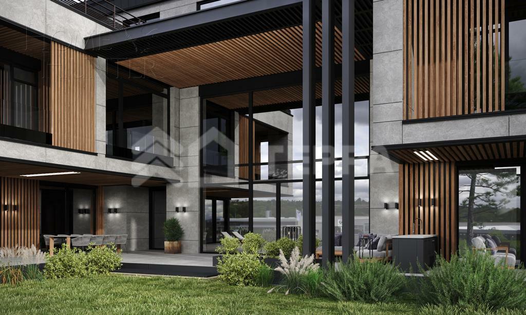 2-этажный коттедж 1 700 м² без отделки