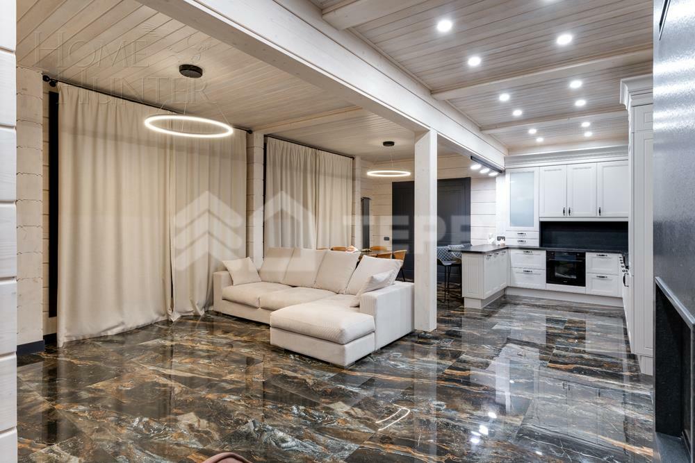 2-этажный коттедж 236 м² с отделкой