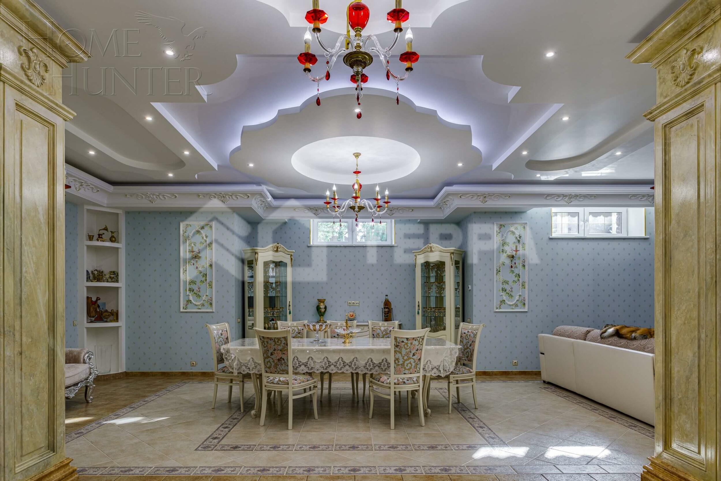 2-этажный коттедж 915 м² с отделкой