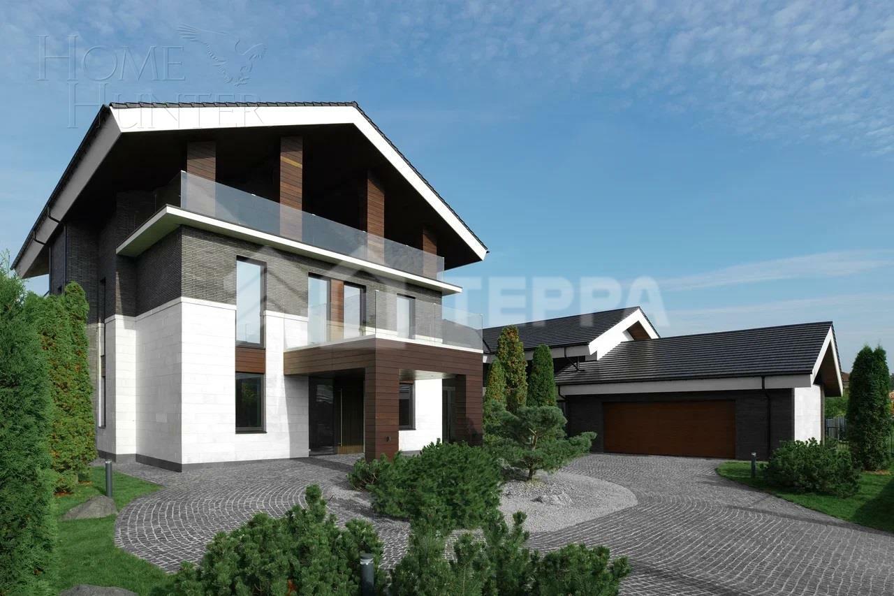 3-этажный коттедж 1 770 м² без отделки