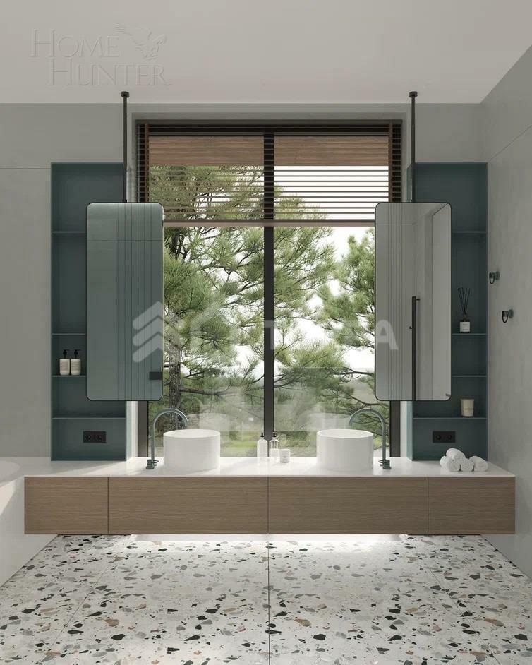 2-этажный коттедж 1 170 м² без отделки