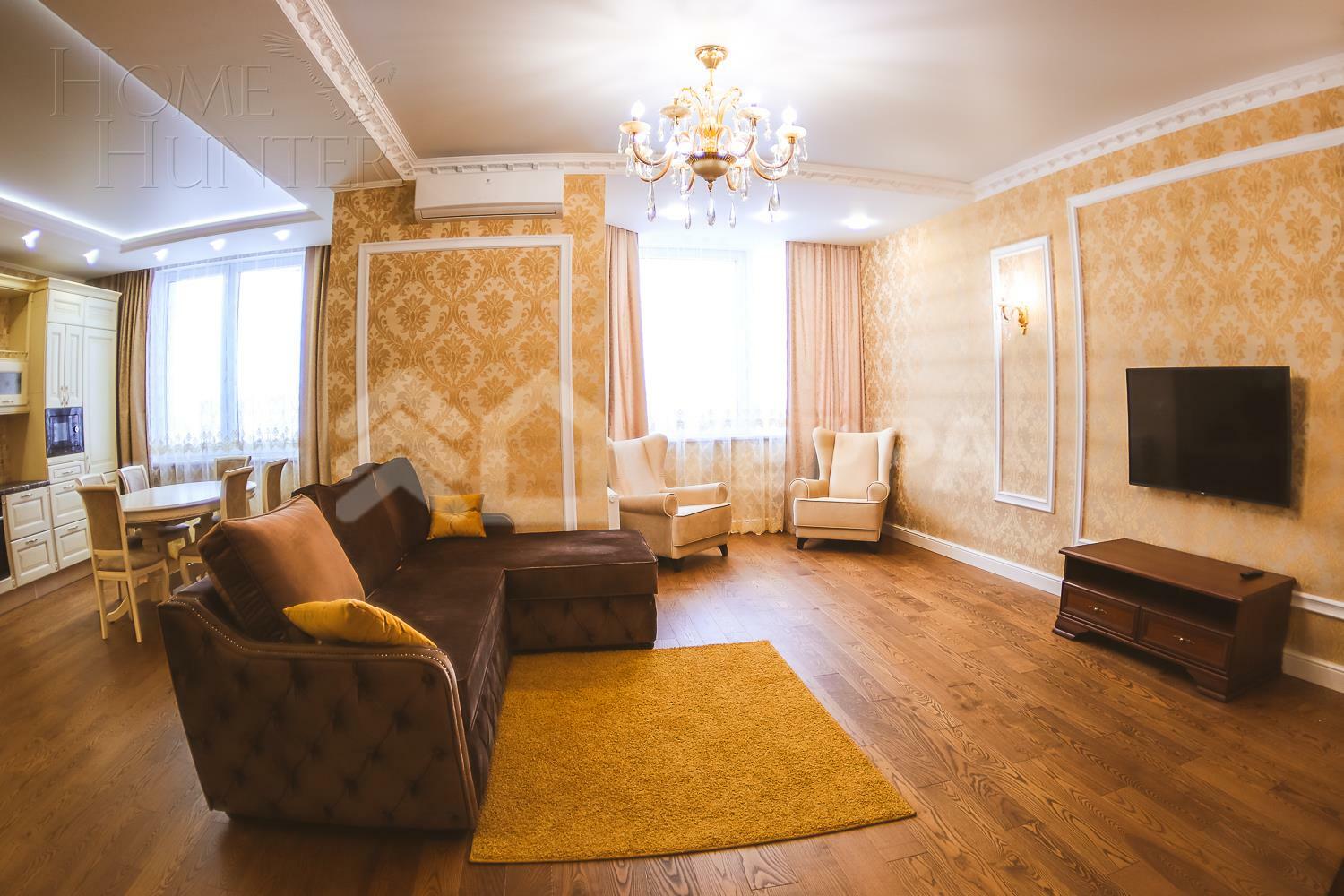 3-КОМН. КВАРТИРА С ОТДЕЛКОЙ 110 М² НА 19 ЭТАЖЕ