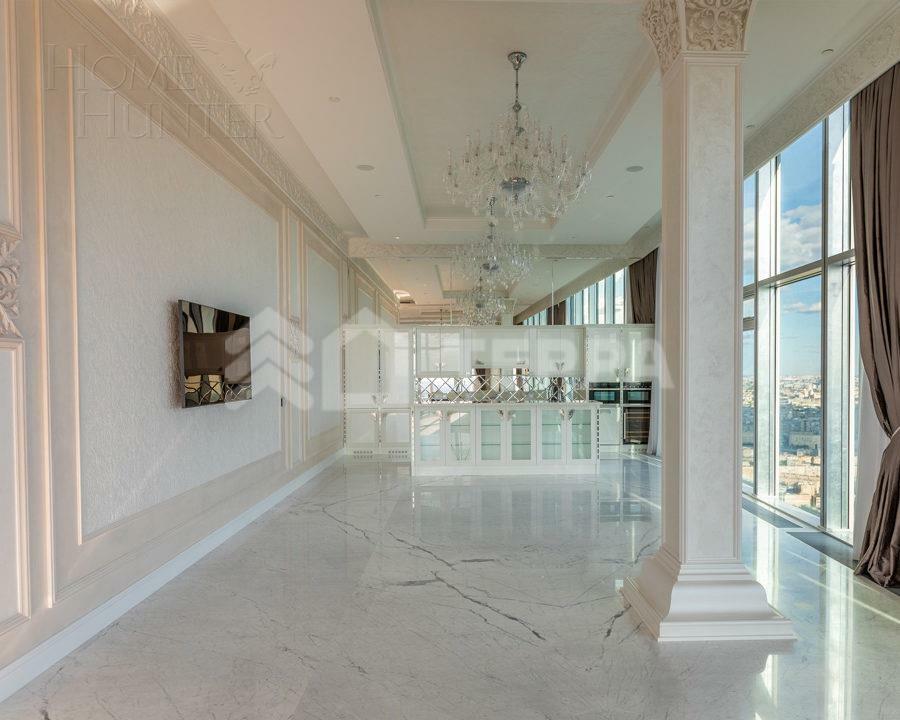 3-КОМН. АПАРТАМЕНТЫ С ОТДЕЛКОЙ 269 М² НА 69 ЭТАЖЕ