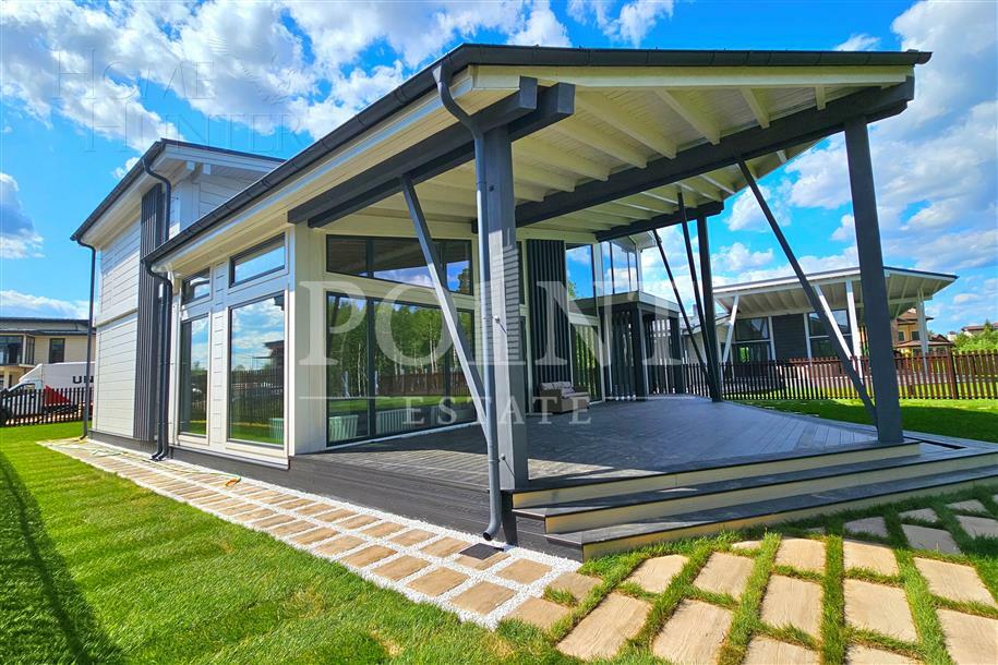 2-этажный коттедж 450 м² с отделкой