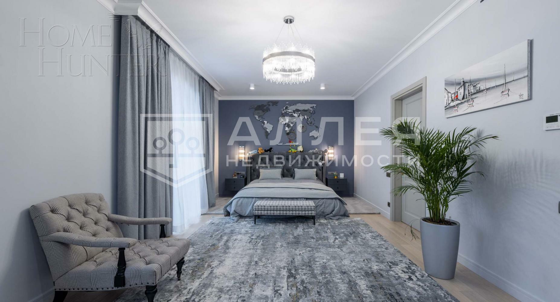 3-этажный коттедж 528 м² с отделкой