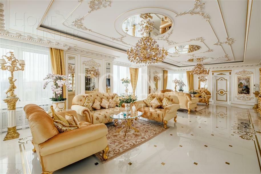 2-УРОВНЕВАЯ КВАРТИРА С ОТДЕЛКОЙ 721 М² НА 15 ЭТАЖЕ