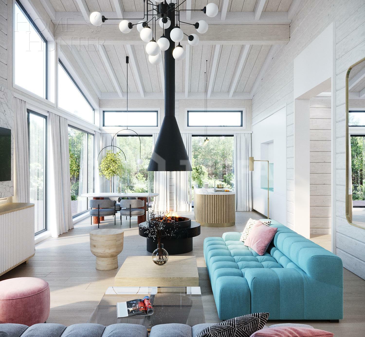 КОТТЕДЖ 450 м² без отделки