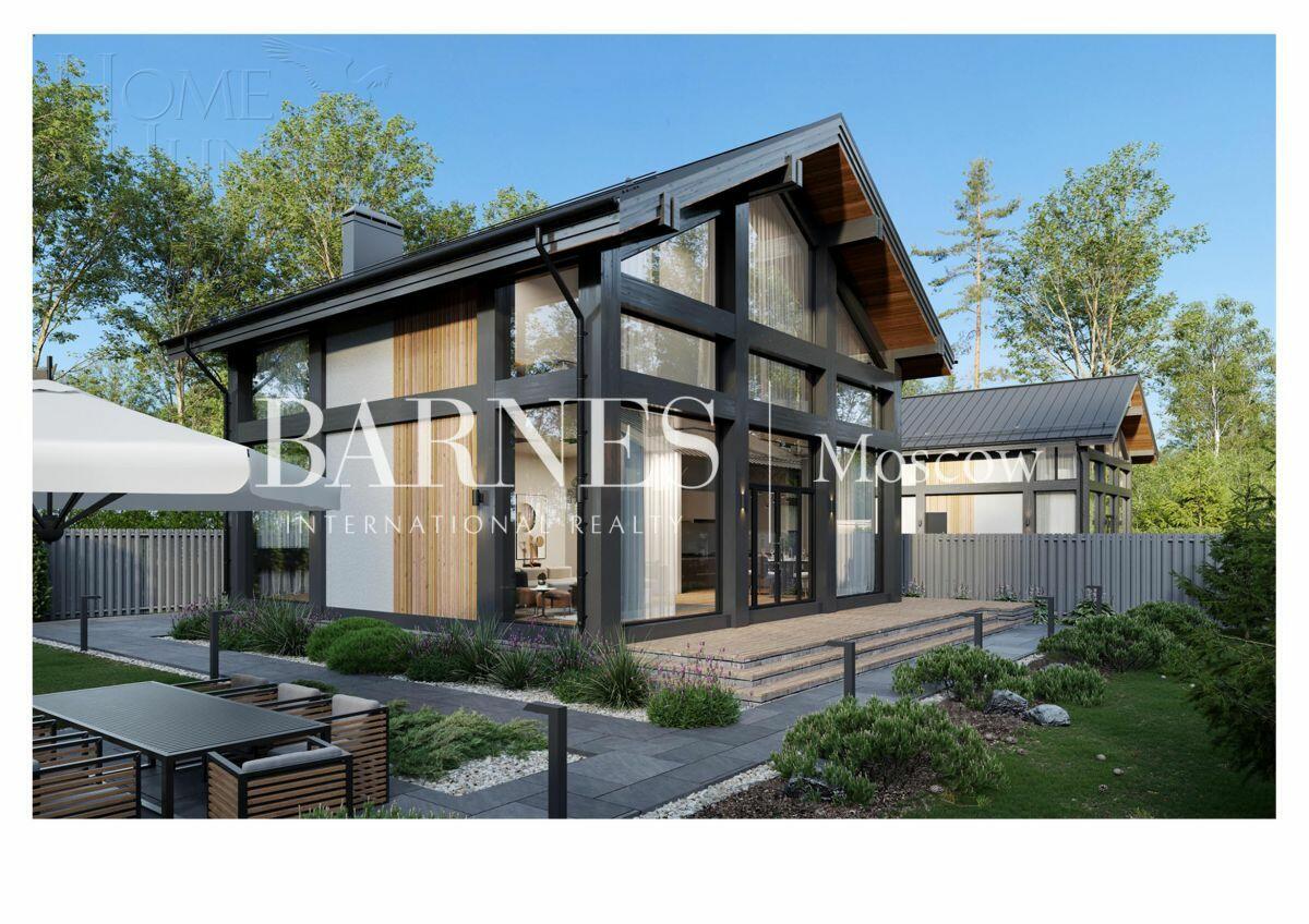 2-этажный коттедж 230 м² без отделки