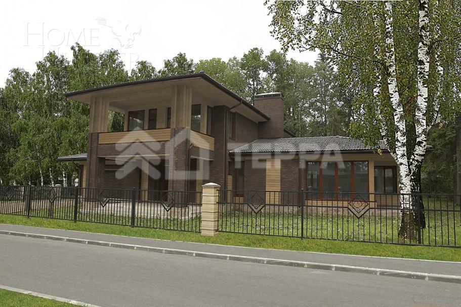 2-этажный коттедж 493 м² без отделки