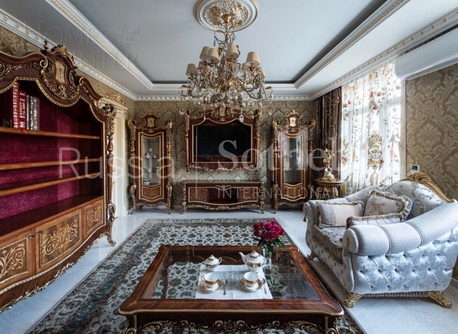 3-КОМН. КВАРТИРА С ОТДЕЛКОЙ 182.7 М² НА 2 ЭТАЖЕ