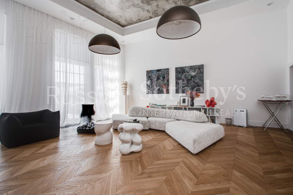 2-УРОВНЕВАЯ КВАРТИРА С ОТДЕЛКОЙ 380 М² НА 4 ЭТАЖЕ