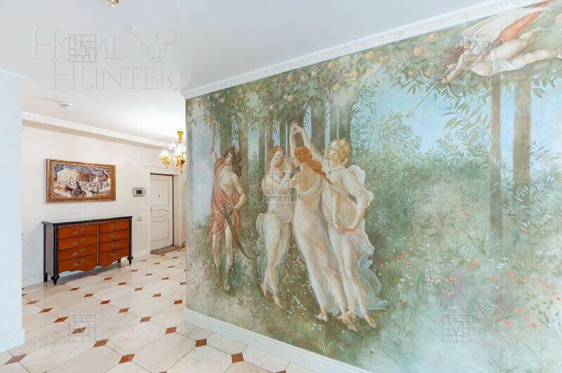 6-КОМН. КВАРТИРА С ОТДЕЛКОЙ 300.3 М² НА 4 ЭТАЖЕ