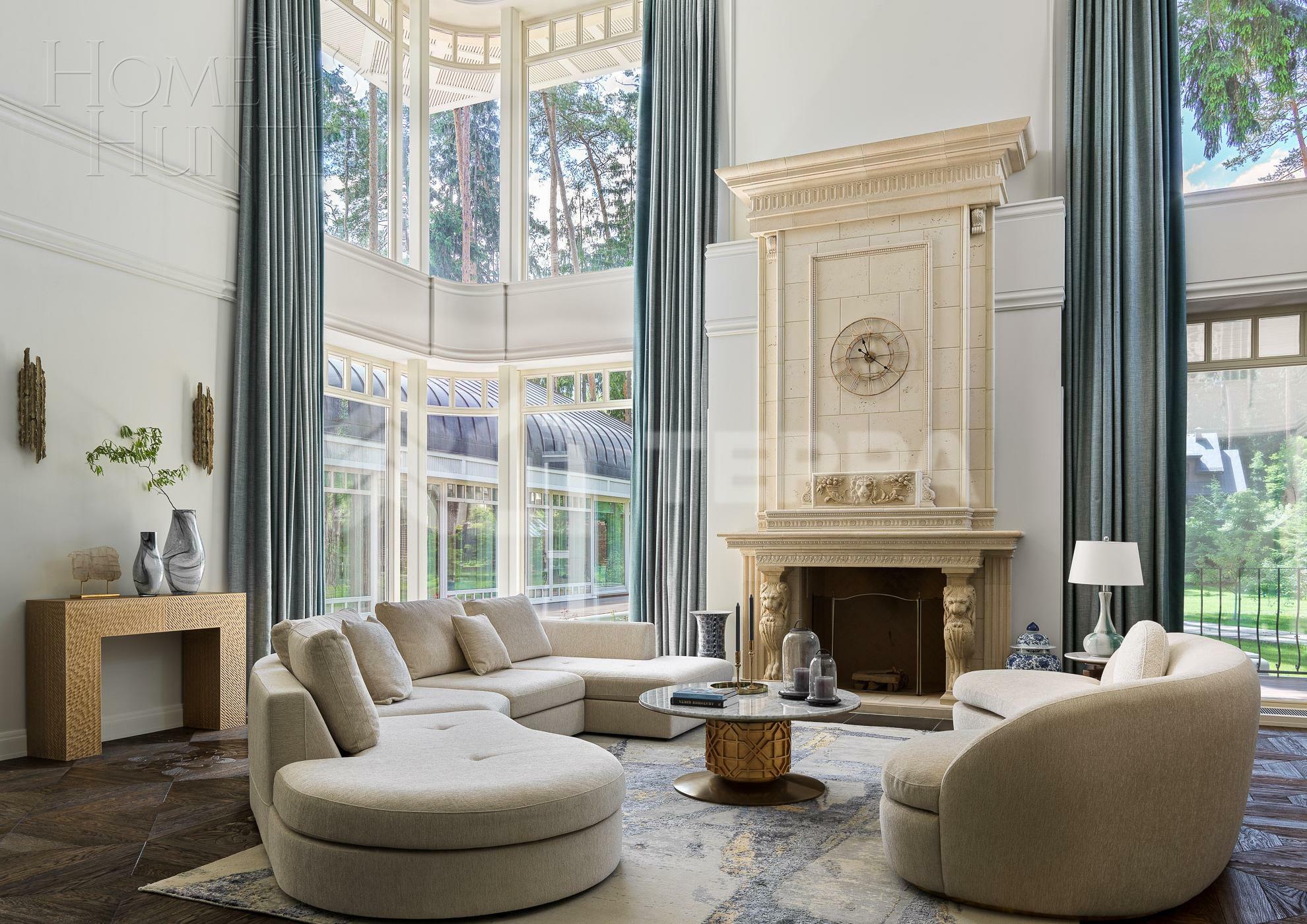 2-этажный коттедж 1 214 м² с отделкой