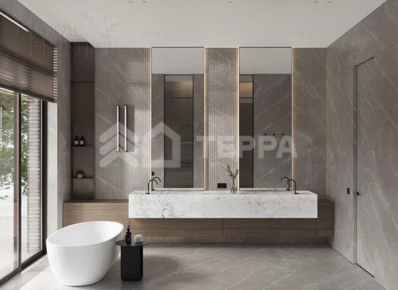 2-этажный коттедж 1 170 м² без отделки