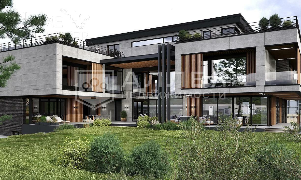 2-этажный коттедж 1 700 м² без отделки