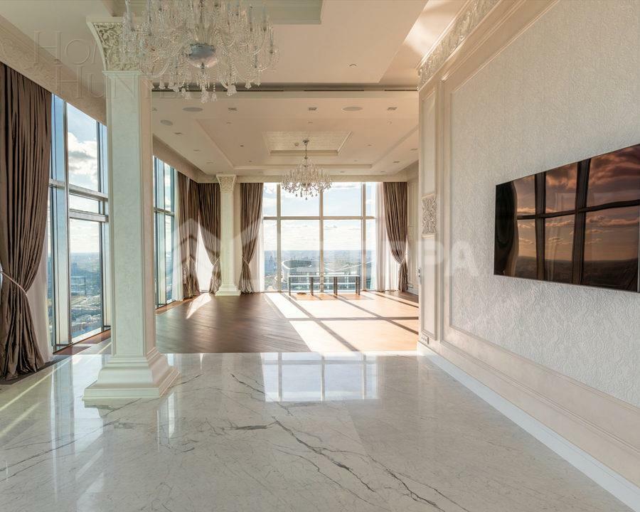 3-КОМН. АПАРТАМЕНТЫ С ОТДЕЛКОЙ 269 М² НА 69 ЭТАЖЕ