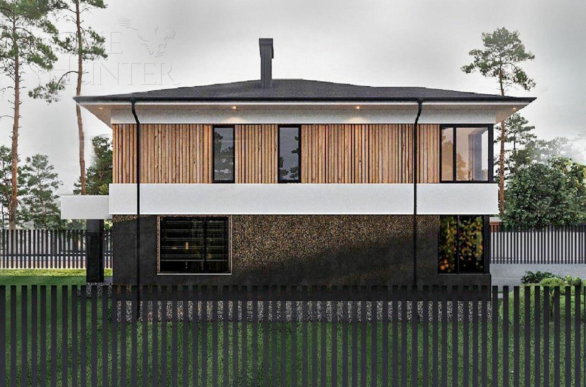 2-этажный коттедж 240 м² с отделкой