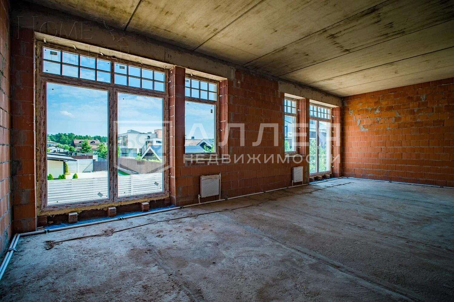 2-этажный коттедж 460 м² без отделки