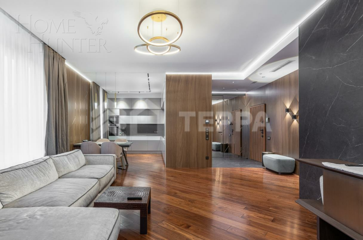 3-КОМН. АПАРТАМЕНТЫ С ОТДЕЛКОЙ 104 М² НА 3 ЭТАЖЕ