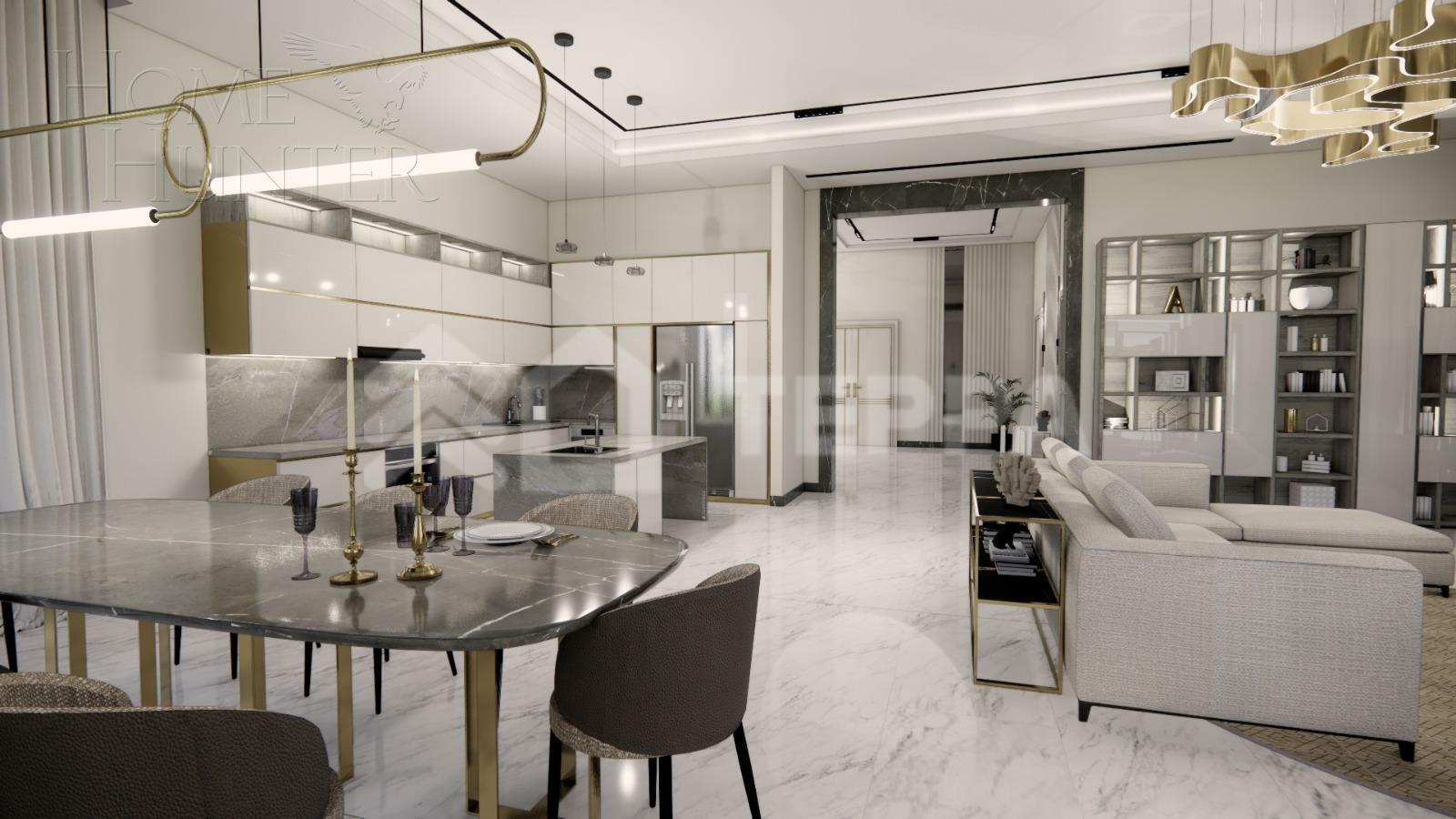 2-этажный коттедж 500 м² без отделки