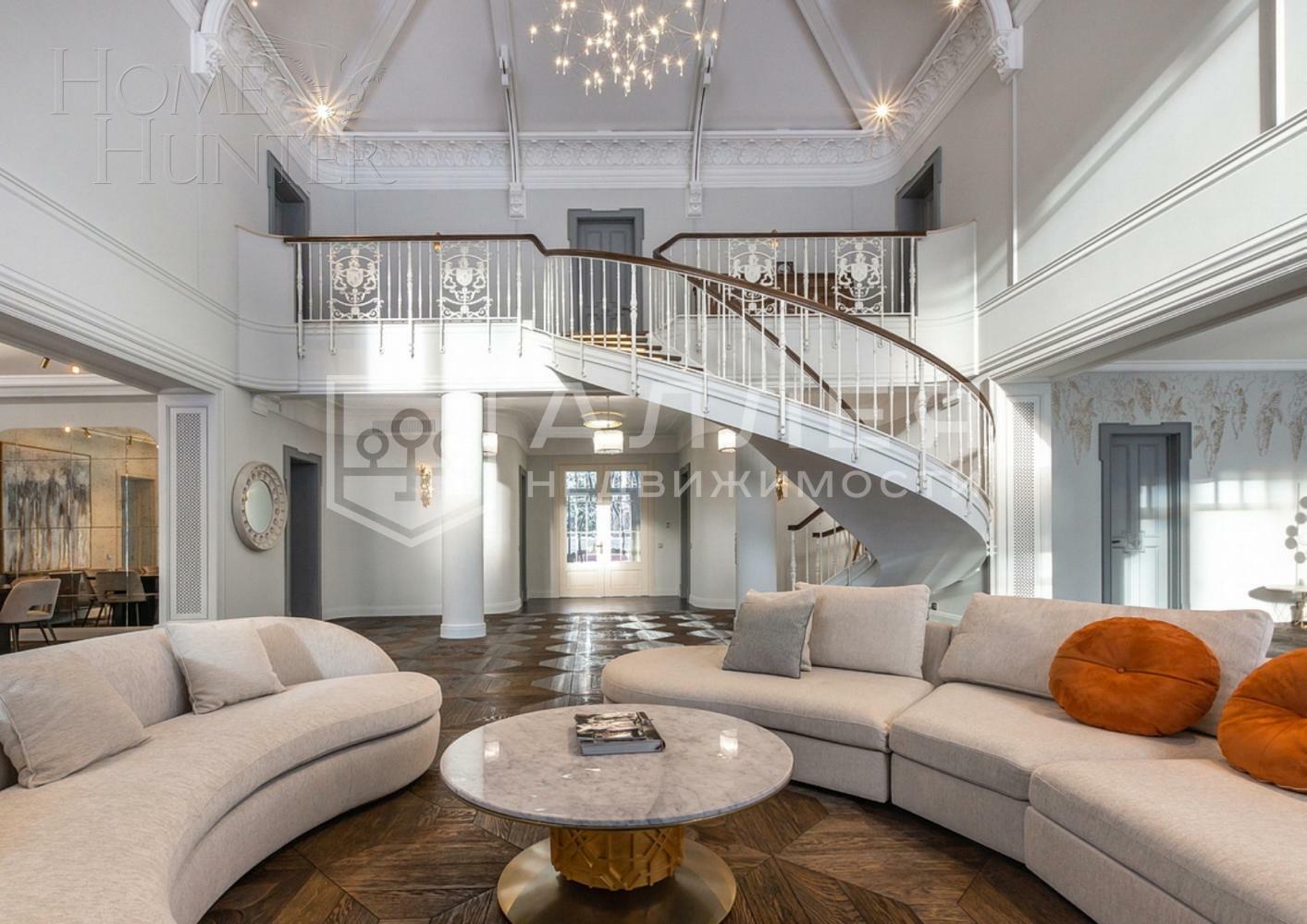 2-этажный коттедж 1 214 м² с отделкой