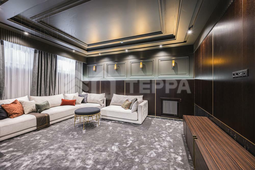 3-этажный коттедж 697 м² с отделкой