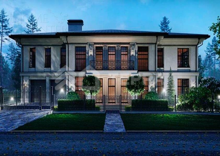 2-этажный коттедж 1 000 м² с отделкой