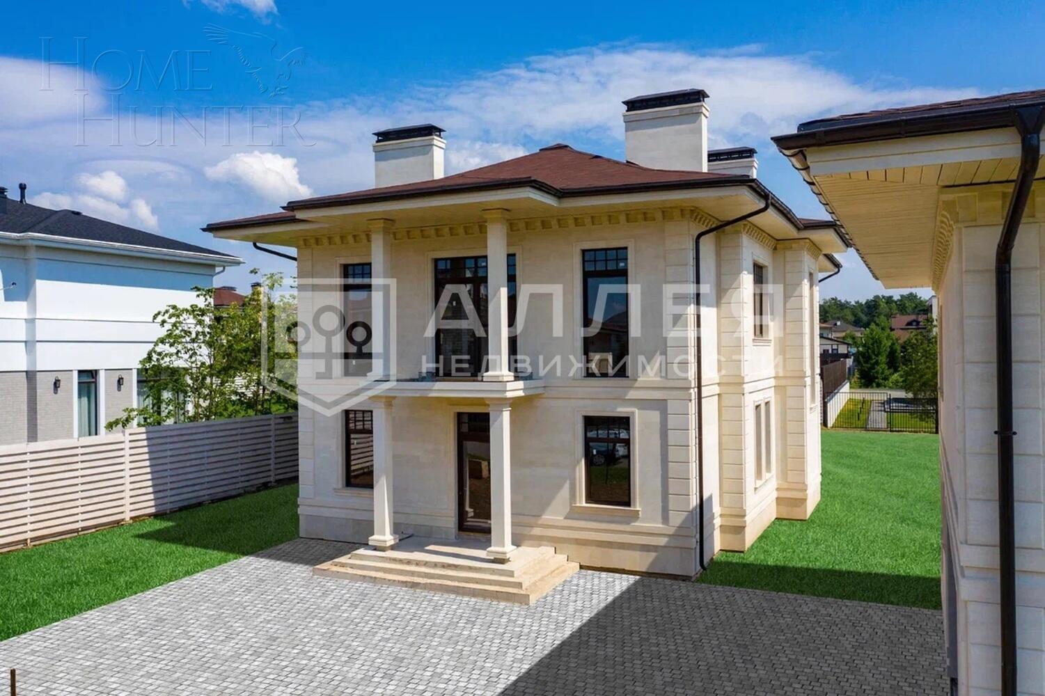2-этажный коттедж 460 м² без отделки