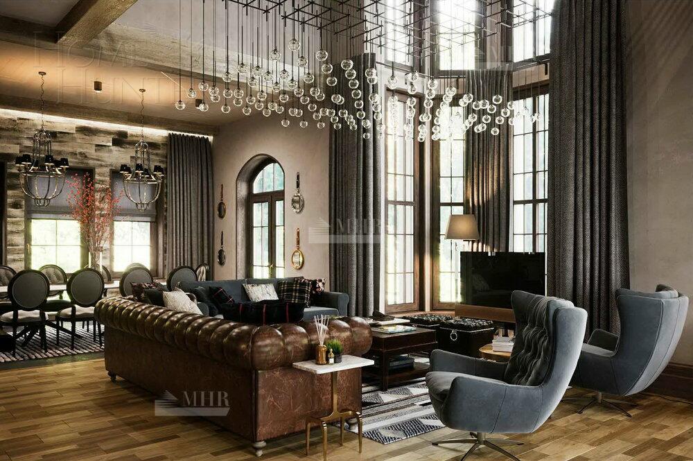 2-этажный коттедж 658 м² с отделкой