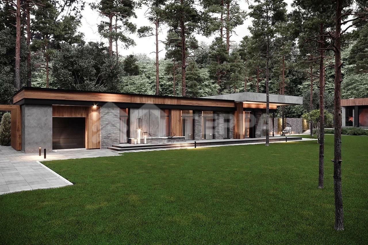 2-этажный коттедж 1 170 м² без отделки