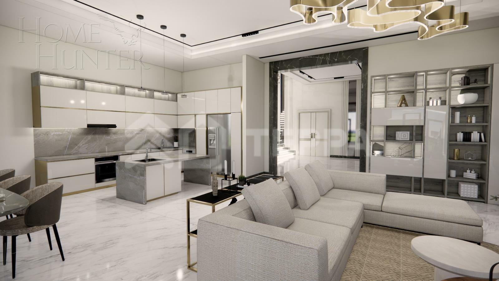 2-этажный коттедж 500 м² без отделки