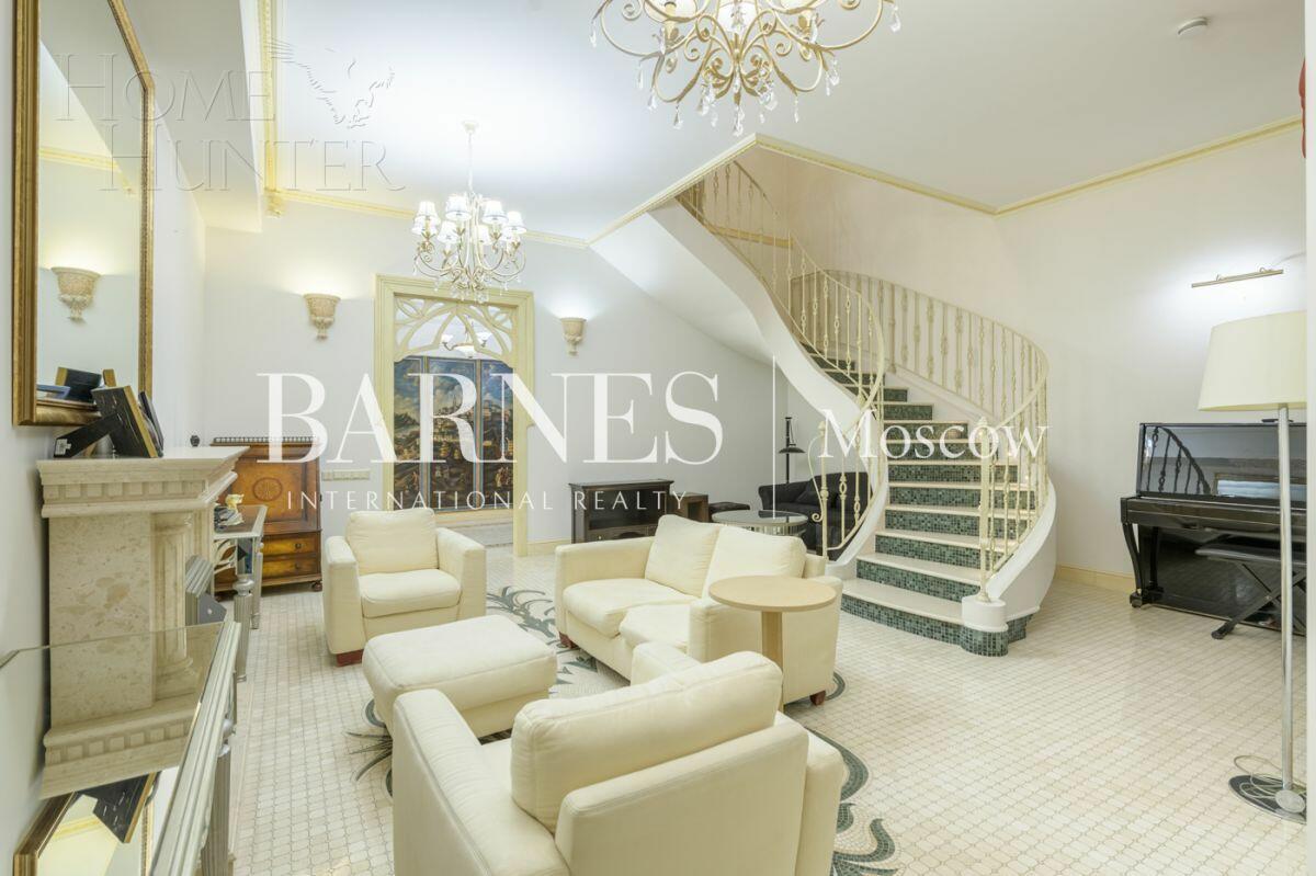 2-УРОВНЕВАЯ КВАРТИРА С ОТДЕЛКОЙ 420 М² НА 1 ЭТАЖЕ