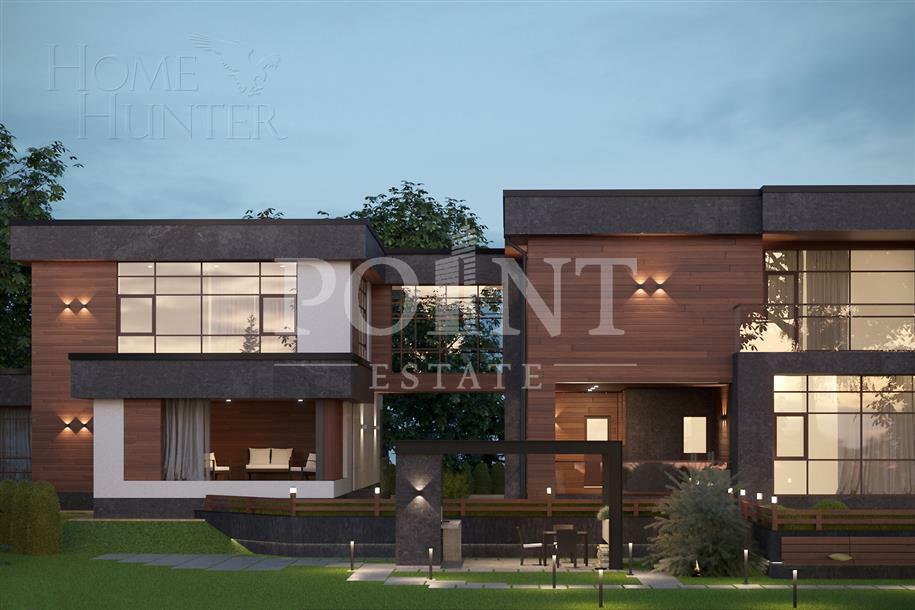 2-этажный коттедж 900 м² без отделки