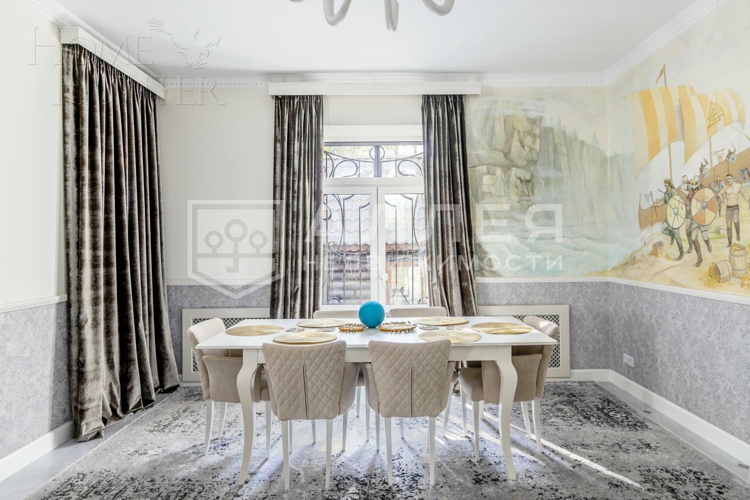 2-этажный коттедж 320 м² с отделкой